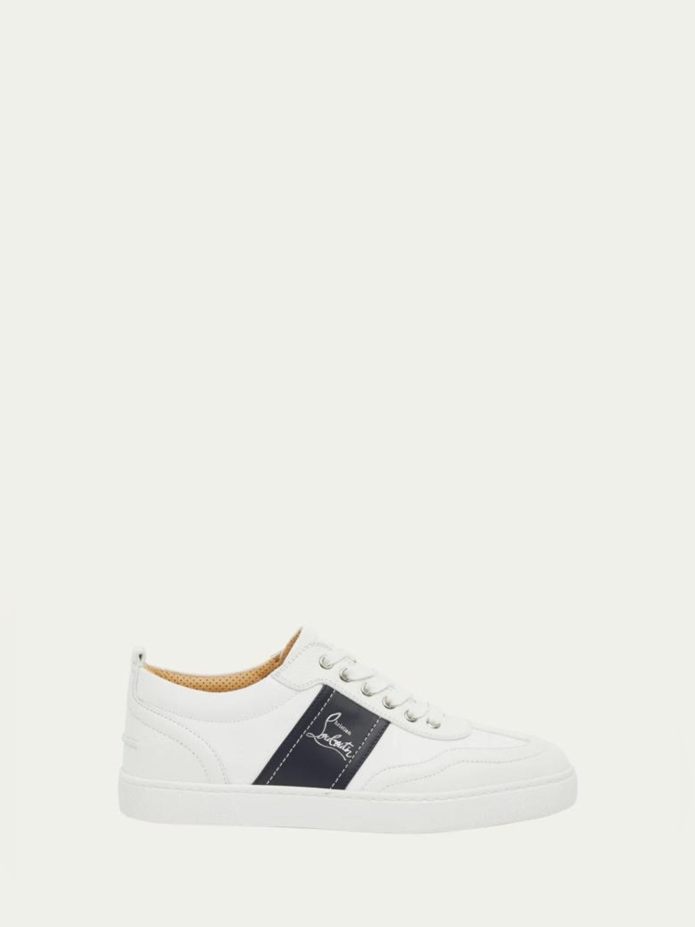 Christian Louboutin Men's Retero Canvas/Leather Low-Top Sneakers Size 45 (12)